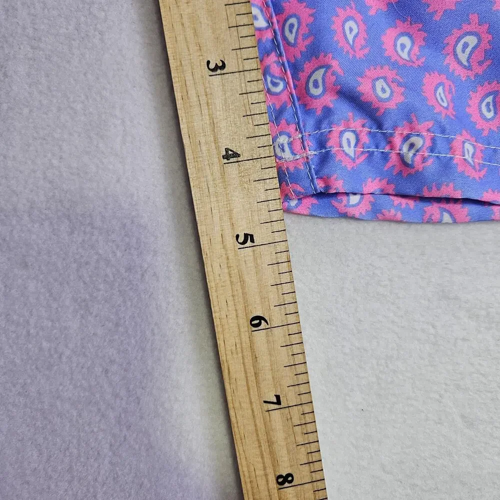98 Coast Av Mens XXL Swim Trunk Electric Pink Vacation Beach Pocket Liner Shorts